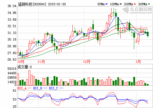 猛獅科技公布2014年度報告：凈利潤同比大增163%