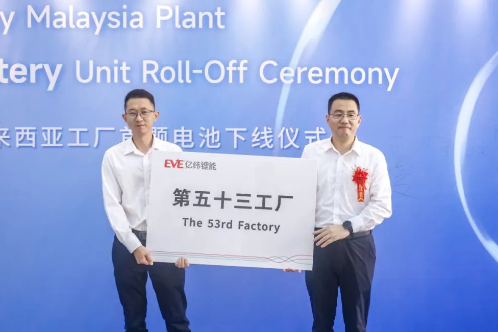 年產(chǎn)6.8億只圓柱電池！億緯鋰能首個海外工廠投運