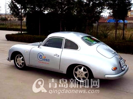 山東即墨產(chǎn)純電動車亮相 酷似復(fù)古保時(shí)捷