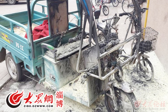 江蘇宗申電動(dòng)自行車自燃 廠家只修理不換車