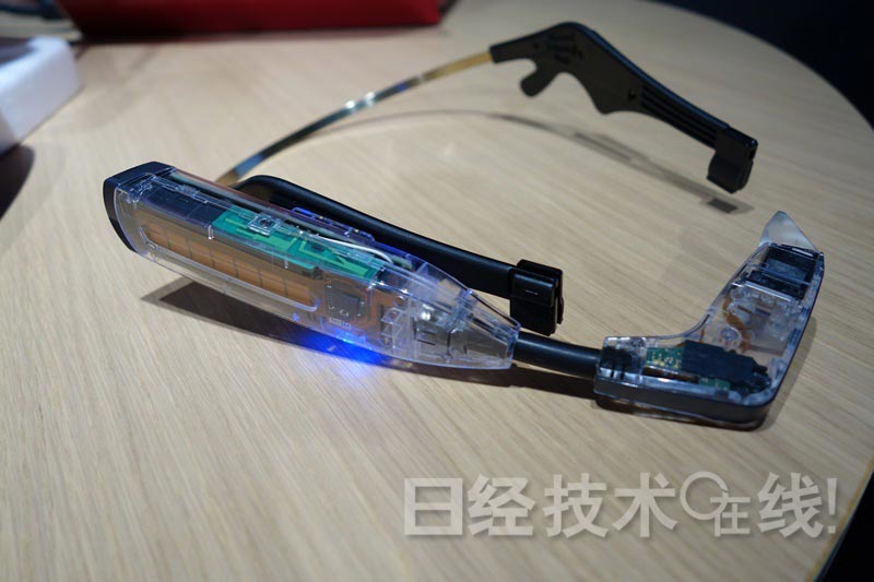 強化視認(rèn)性 單眼型HMD“InfoLinker智能眼鏡8月開始供貨
