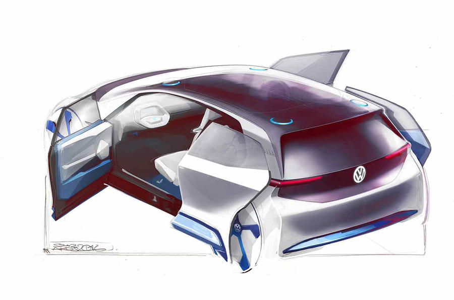 大眾全新電動(dòng)汽車設(shè)計(jì)圖公布 未來感設(shè)計(jì) 大眾全新電動(dòng)汽車設(shè)計(jì)圖公布 未來感設(shè)計(jì)