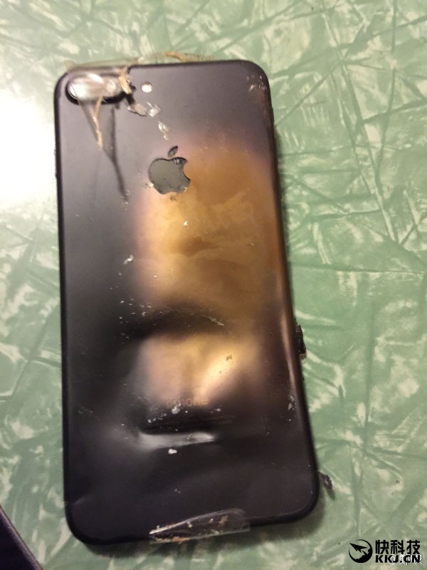 iPhone 7 Plus意外爆炸 到底是電池原因還是外力所致？