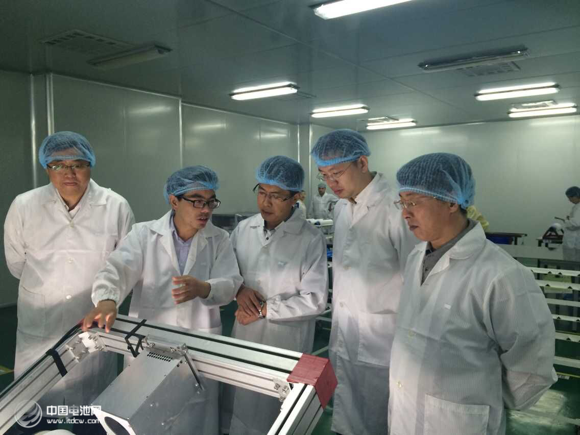 中國電池網創始人于清教一行調研天津東皋膜