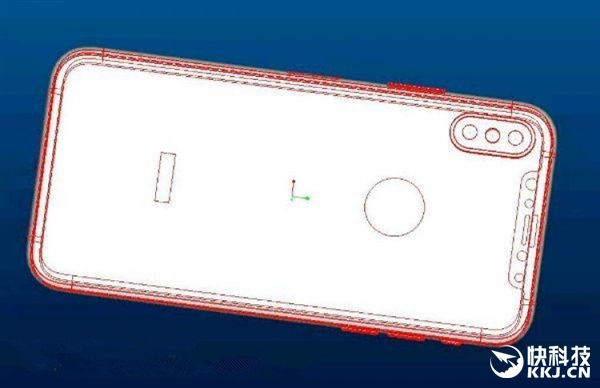 iPhone 8 CAD設計圖曝光：正面全是屏、垂直雙攝