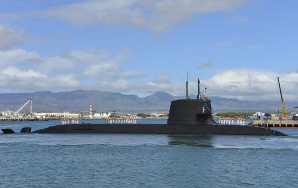 世界首艘鋰離子電池潛艇下水 日本潛艇擴軍計劃即將完成
