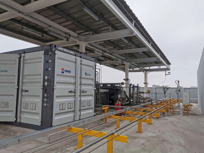 “巨無霸”加氫站落滬 上海燃料電池汽車建設“提速”