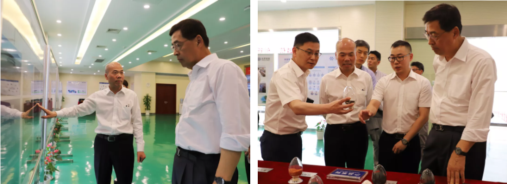 韓國(guó)LG化學(xué)CEO辛學(xué)喆副會(huì)長(zhǎng)一行參觀考察華友衢州產(chǎn)業(yè)園