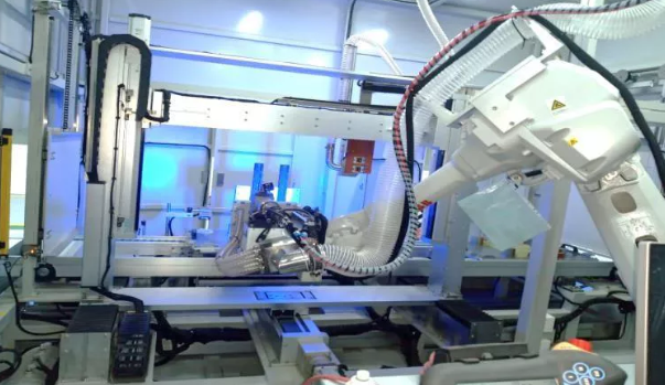 比亞迪瑪瑙斯電池工廠的高性能自動化生產線 比亞迪瑪瑙斯電池工廠的高性能自動化生產線