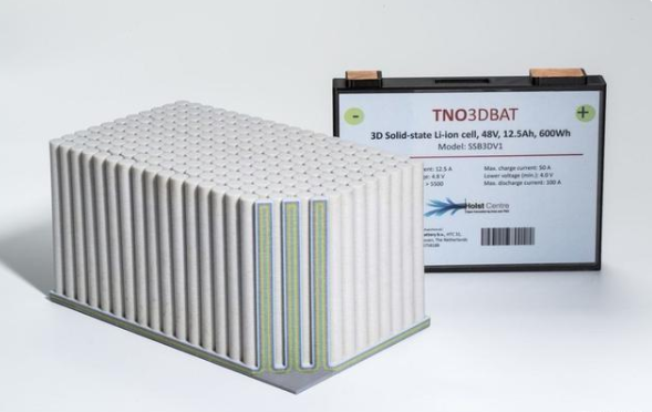 避免爆炸或著火風險！荷蘭一公司開發3D固態薄膜電池