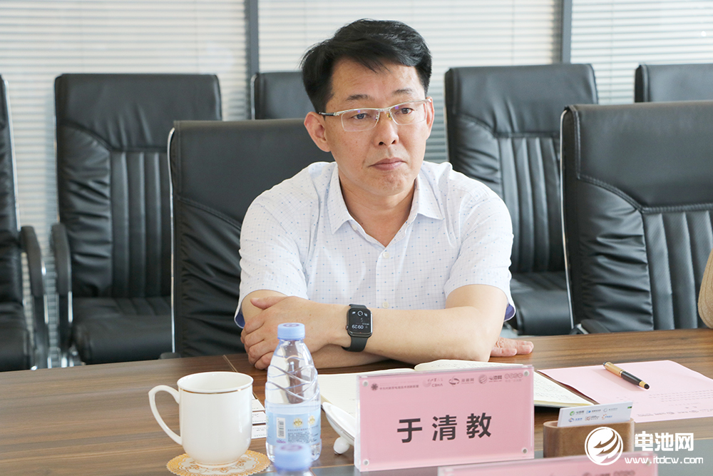 中關村新型電池技術創新聯盟秘書長、電池百人會理事長于清教