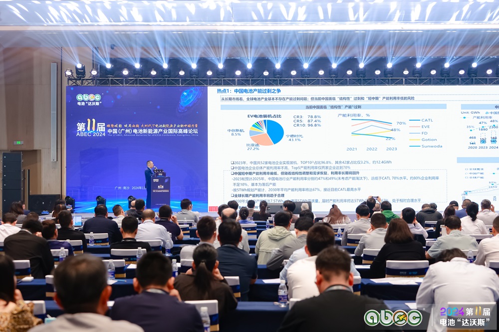ABEC 2024 | 第11屆中國（廣州）電池新能源產業(yè)國際高峰論壇現場